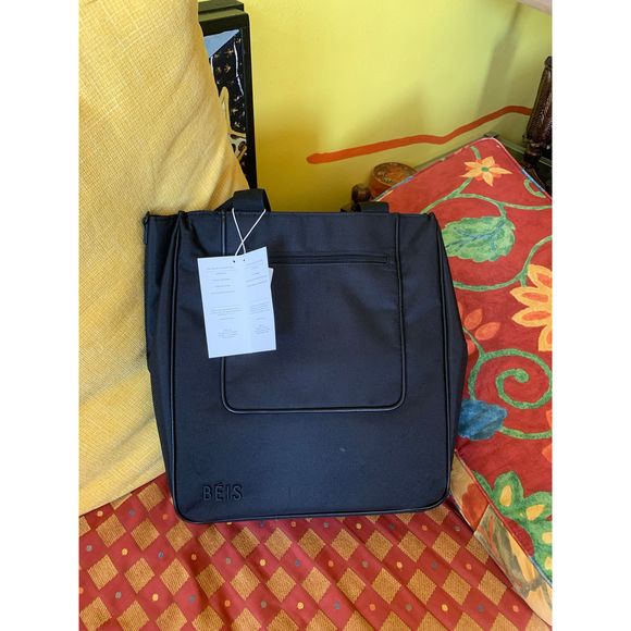 NWT BEIS The North/South Tote - Fall Collection in BLACK - Picture 8 of 8